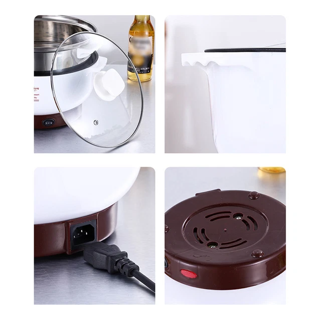 1.8L ELECTRIC COOKER Cooking Hot Pot Heating Hotpot Steamer Noodles