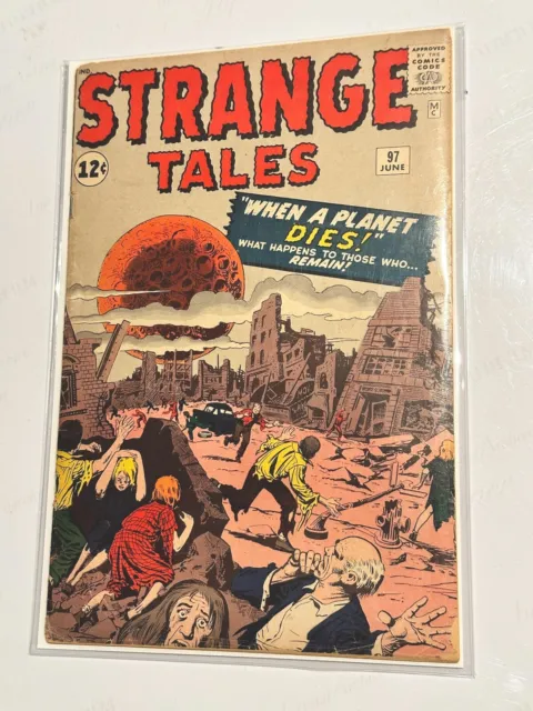 Strange Tales (1951 series) #97 Marvel comics [a! Key , Cross-promo Hulk 1 💥