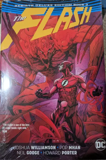 DC The Flash Rebirth Deluxe Edition Book 3 Hardcover NEW