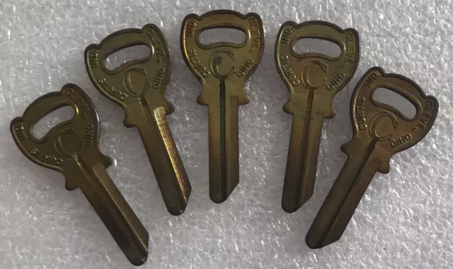 Curtis brand key blanks HU-1    HU1     set of 5   Locksmith                 [x]