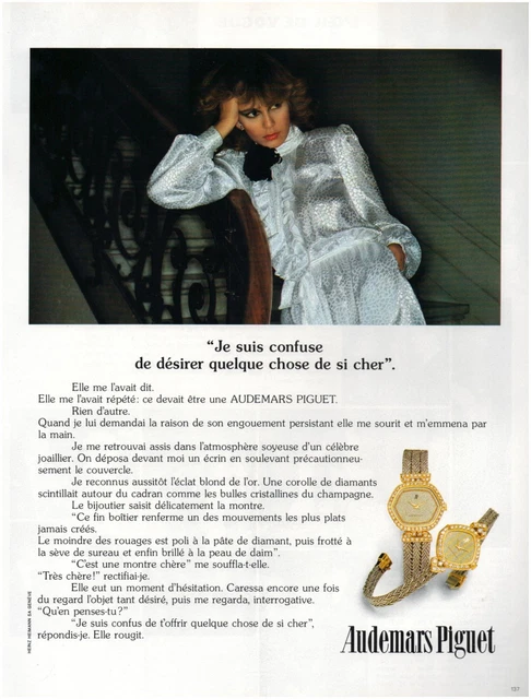 ▬► PUBLICITE ADVERTISING AD Montre Watch AUDEMARD PIGUET