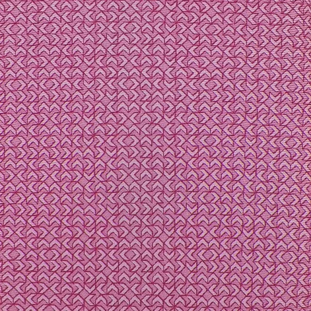 MICHAEL KORS Mens Tonal Pink GEOMETRIC Silk Tie NWT