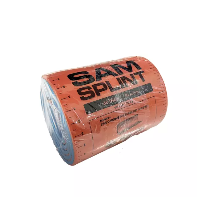 Original SAM SPLINT  11 x 91 cm Stabilisierung Immobilisationsschiene