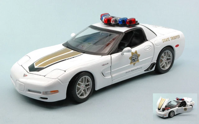 MINIATURE VOITURE TUNING Chevrolet Corvette Stingray auto 1:24 Modèle diecast EUR 25,23
