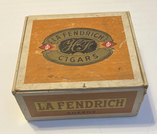 La Fendrich Cigar Box Queens Vintage 10 Cent