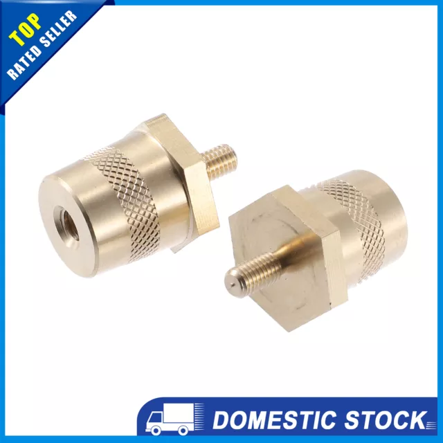 Universal M5 Battery Terminal Connector Post Adapter Stud Screws Nuts Pack of 2