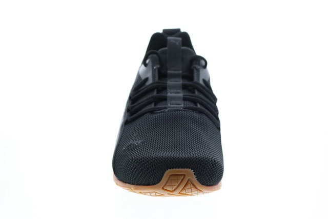 Puma Axelion NXT 19565606 Mens Black Canvas Athletic Running Shoes 3
