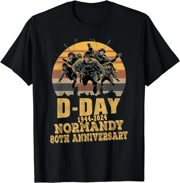 D-Day 80th Anniversary Made In America Shirt - Foto 13