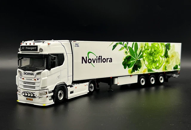 REMORQUE FRIGORIFIQUE SCANIA S highline CS20H "JZ Transport Noviflora