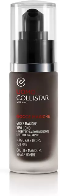 Collistar Gocce Magiche Viso Uomo, Concentrato Autoabbronzante, Abbronzatura Int