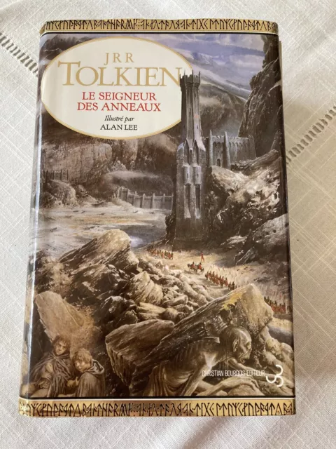 Le seigneur des anneaux JRR Tolkien Broché Bourgeois Ed Illustration Alan Lee