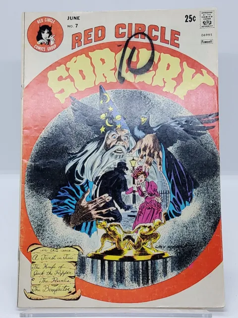 Red Circle Sorcery #7 FN Archie Comics 1974