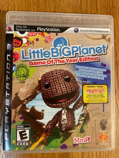LITTLE BIG PLANET Game of the Year PlayStation 3 PS3 CIB Complete $11. ...