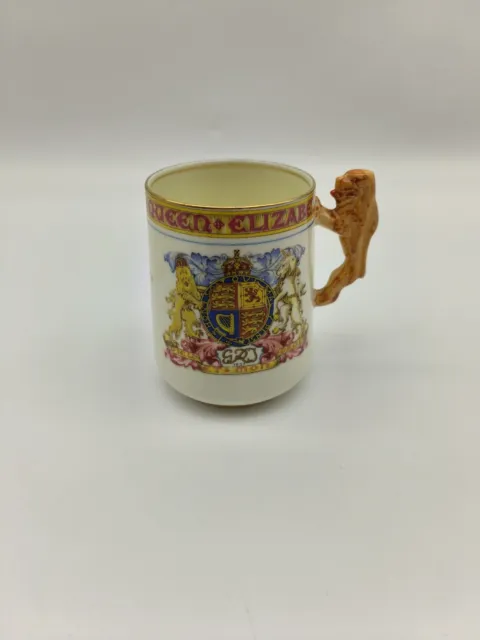 Paragon Bone China King George VI Coronation Mug 1937