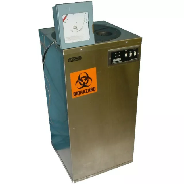 CryoMed CMS-450A 70Ltr Cryogenic Dewer Liquid Nitrogen Tank & Chart Recorder