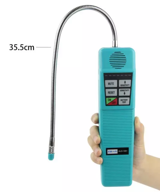 Elitech HLD-100+ Halogen Leak Detector Refrigerant Leak Tester high sensitivity