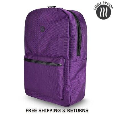 Skunk Element Backpack - Smell Proof Water Proof w/ Combo Lock- Purple