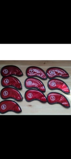 Set Di 10 Impugnature Antiscivolo Per Mazze Da Golf - Gomma Di Qualità Per Una Presa Perfetta