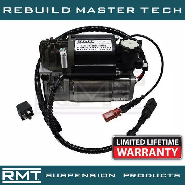 Air Suspension Compressor Pump & Relay For Bentley Continental GT/GTC 2003-2012