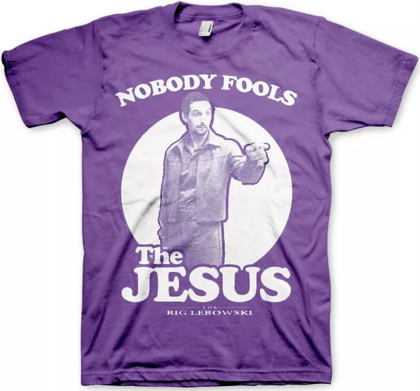 Big Lebowski Jésus T-Shirt Coton officially licensed