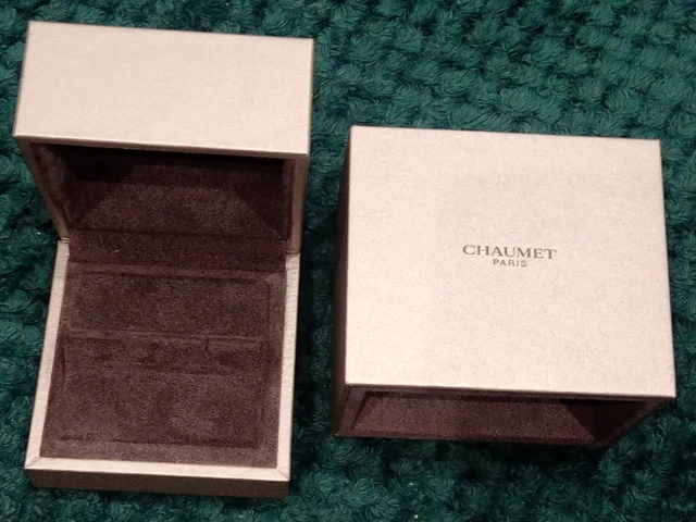 Écrin / Boîte Chaumet Pour Petit Collier Ou Bracelet - Boîte à Bijoux De Luxe D'occasion