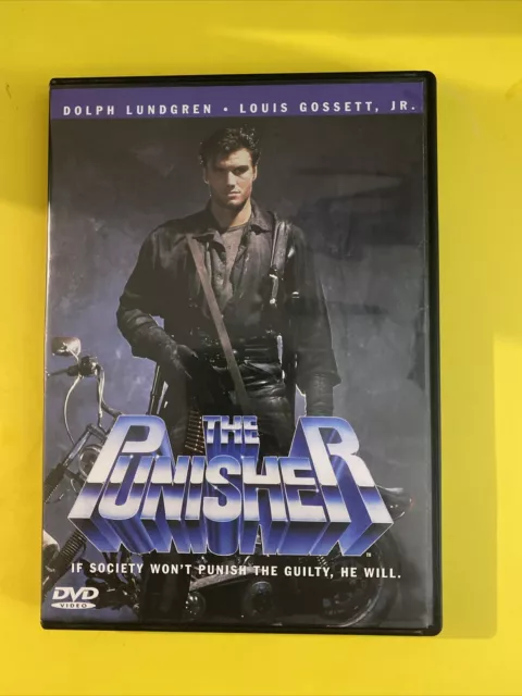 The Punisher (Dvd 1990) Dolph Lundgren - Like New Condition - Fast Free Shipping