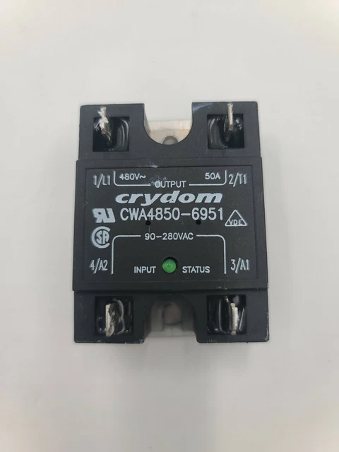 Fetco Twin Commercial Coffee Brewer CBS 52H Crydom cwa4850-695 Relay Part