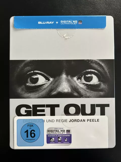 GET OUT (Jordan Peele) Limited Bluray Steelbook Edition - Deutsche Kaufversion!