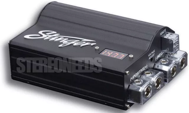 Stinger Spc505 New 5 Farad Digital Pro Hybrid Power Car Audio Capacitor Spc-505