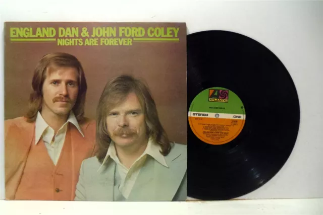 ENGLAND DAN AND JOHN FORD COLEY nights are forever LP EX/EX-, K 50297 ...