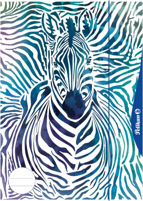 Pelikan 238205 Kombisammelmappe A3 Zeichenblock Zebra NEU OVP