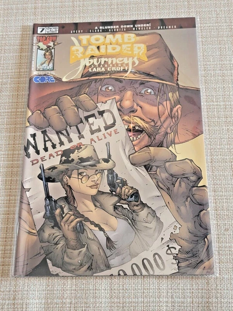 Tomb Raider JOURNEYS Starring LARA CROFT #7 Oct 2002 Top Cow Image Comics SEXY