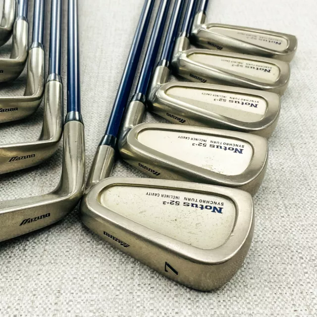 MIZUNO JAPAN NOTUS 55 Cavity Back Irons Regular Flex 3 SW