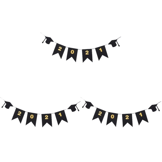 Graduation Season 3x Congrats Grad Bunting Happy Graduation Sign Holiday