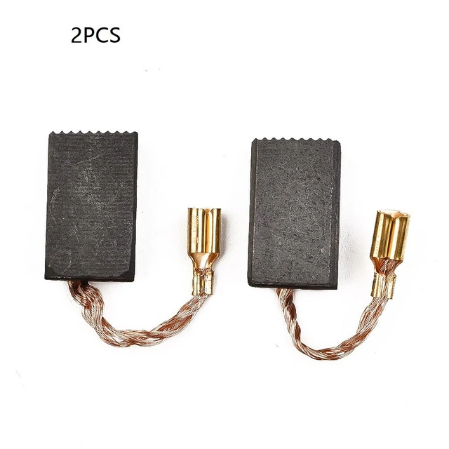 2x Balais Charbon Pour Bosch PWS GWS 1000-1500 - Neuf - Taille 5x10x17 Mm