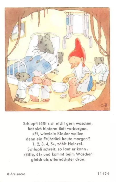 Fleißbildchen Heiligenbild Gebetbild  Ida Bohatta Holycard" H2527"