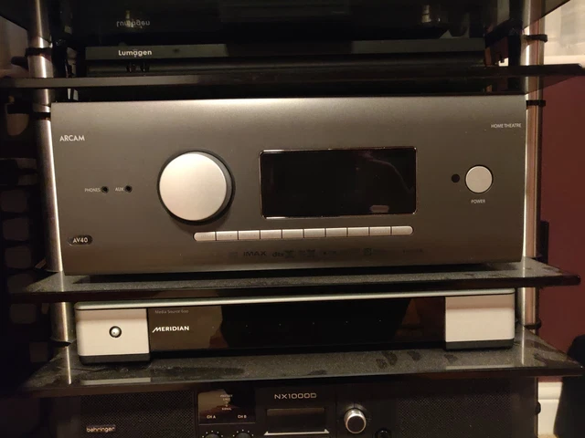 ARCAM AV40 A/V - 16 Channel Processor - Dolby Atmos, DTS, Auro-3D, IMAX ...