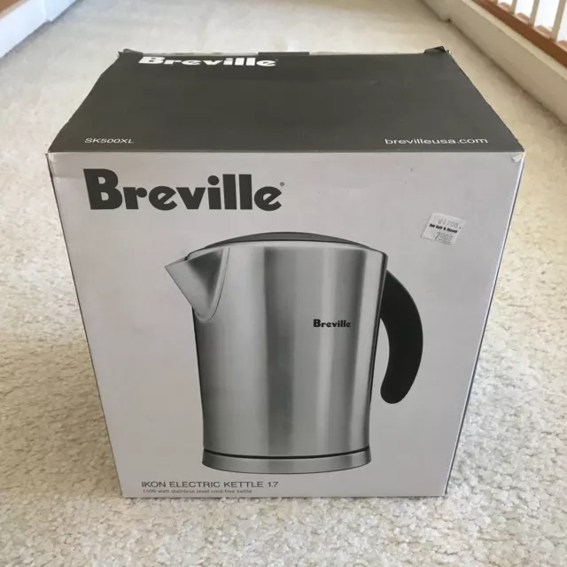 Breville BKE620BXL Hot Water Electric Kettle Black 1.7L 7 Cup
