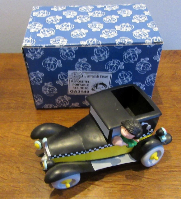Figurine Gaston Lagaffe Dans Son Taxi – Plastoy 2008 – Franquin – Édition Collection