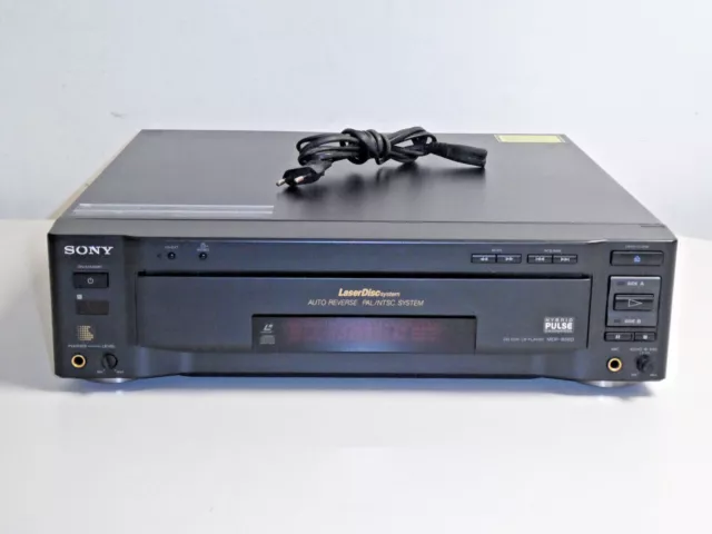 Sony MDP-850D High-End LaserDisc / LD Player, complete serviced, 2J.Garantie