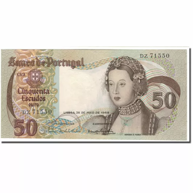 [#593163] Banknote, Portugal, 50 Escudos, 1968-05-28, KM:174a, UNC