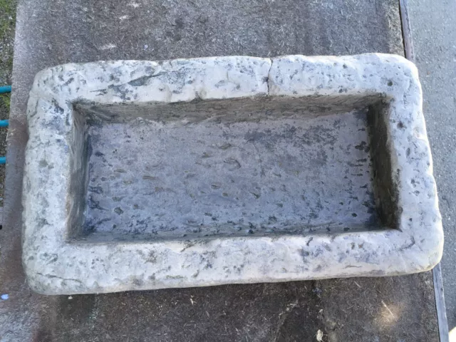 org.Naturstein BECKEN , antik , PFLANZTROG , WASCHBECKEN ,ca.150JAHRE alt