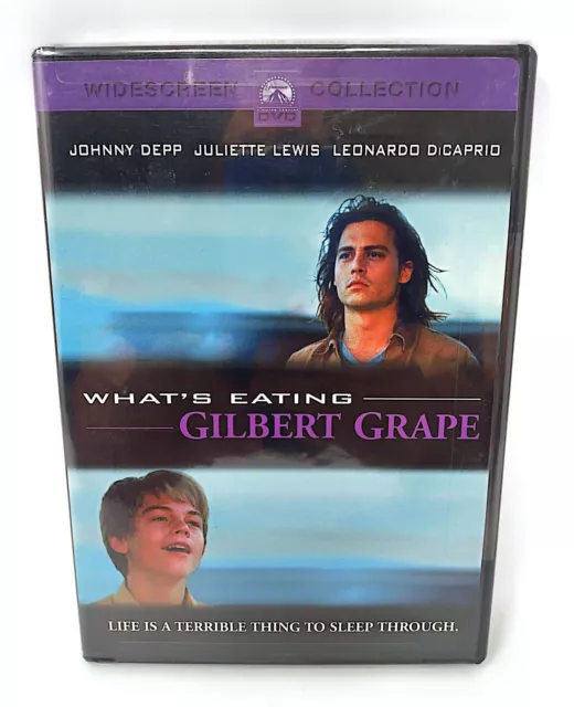 WHATS EATING GILBERT Grape (DVD, 2001, Sensormatic) New Sealed EUR 6,68 ...
