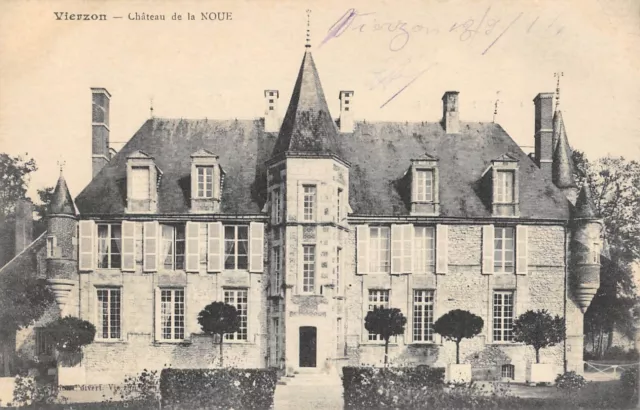 Cpa 18 Vierzon Chateau De La Noue