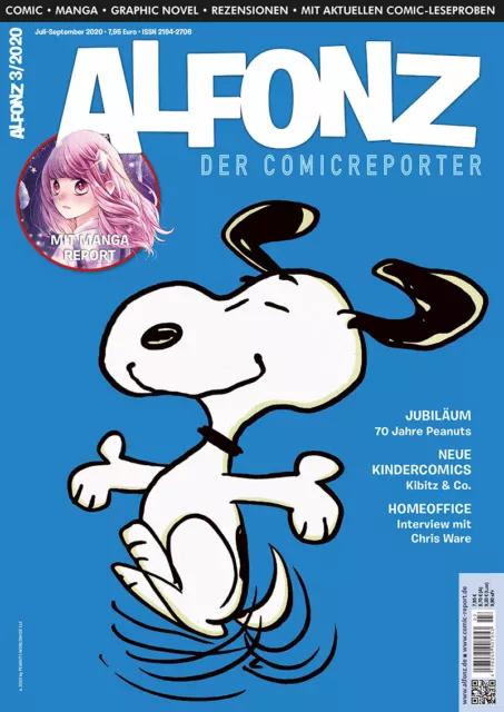 ALFONZ - Der Comicreporter Ausgabe Nr. 3/2020 (Juli-September 2020) TOP NEU