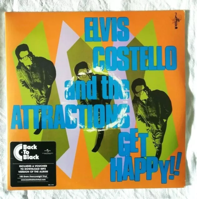 Elvis Costello and The Attractions - Get Happy - 2 X Vinyl, LP, Sealed, Gatefold