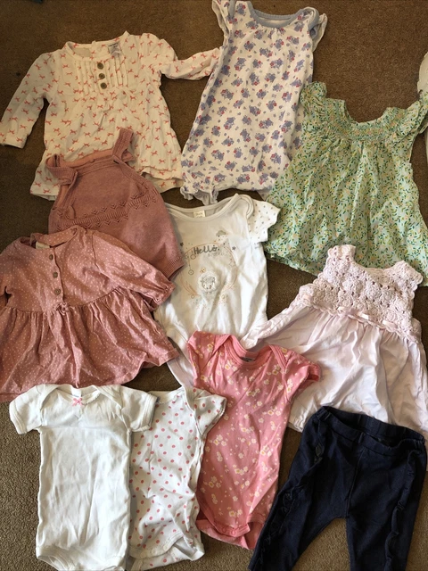 Baby Girl 0-3 months TU Leggings T-Shirt Bundle Baby Grow Etc Clothes