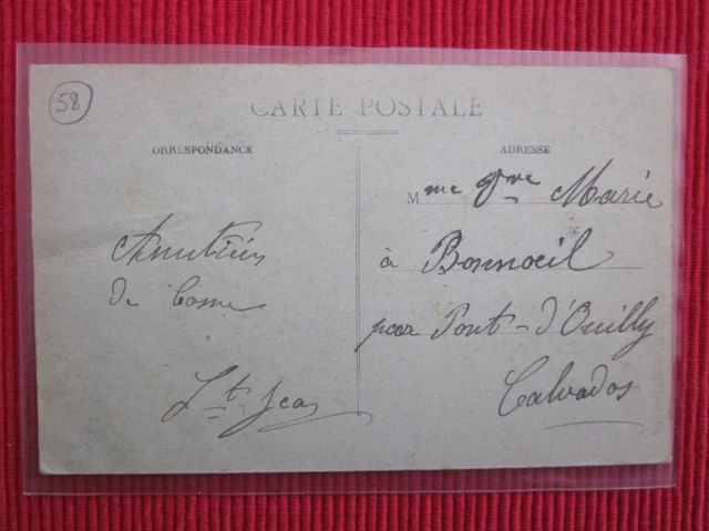 Cpa Written Stamp Cosne Sur Loire Nevre 58 2