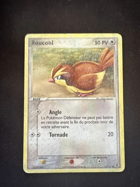 Roucool Commune FR - Pokémon 73/112 - EX : Rouge feu & Vert feuille