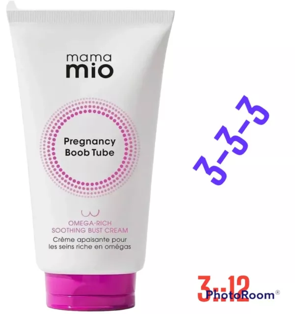 Tubo de busto calmante para embarazo Mama Mio 125 ml rico en omega...